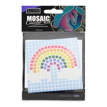 Icon Mosaic Coaster Kit - Rainbow