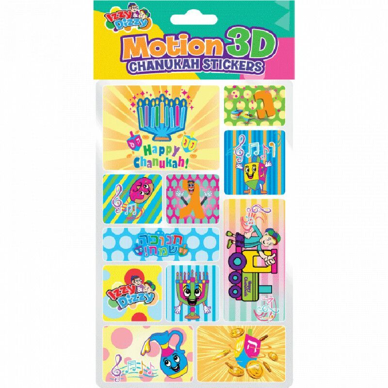 IZZY N DIZZY - MOTION 3D STICKERS
