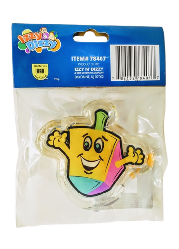 Izzy & Dizzy LED Dreidel Window Gel