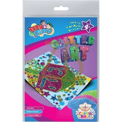 IZZY N DIZZY - CHANUKAH GLITTER ART