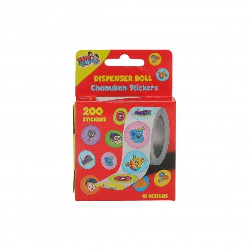 Dispenser Roll Chanukah Sticker
