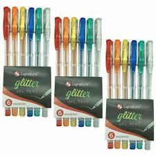 Glitter GEL Pens 6ass SIG