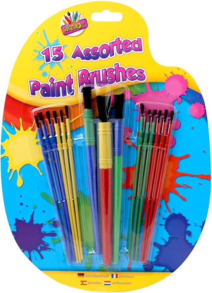 Paint Brushes 15 ASS