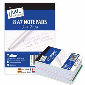 A7 NOTE BOOK FEINT RULED 1 BOOKLET