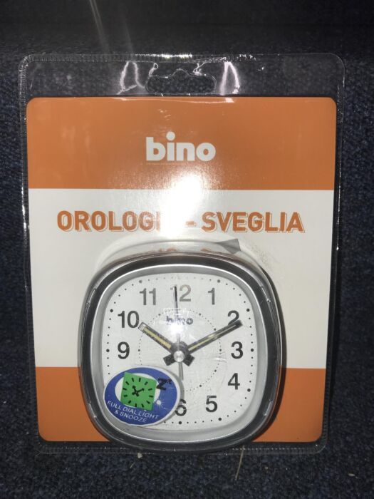 BINO ALARM CLOCK 026635CC