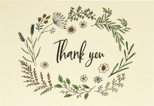 TY 14 NOTE NATIVE BOTANICALS