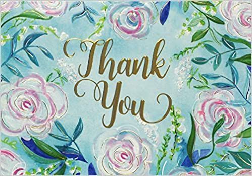 Blue Dreams Thank You 14 Notes