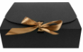 RECTANGLE BLACK BOXES 24x19.5x7cm