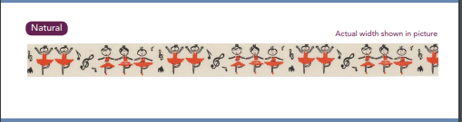 SR-1408 DANCE NATURAL 15MM X 20 M