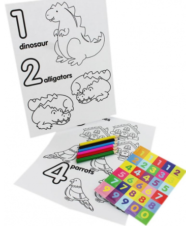 MY 123 COLOURING SET