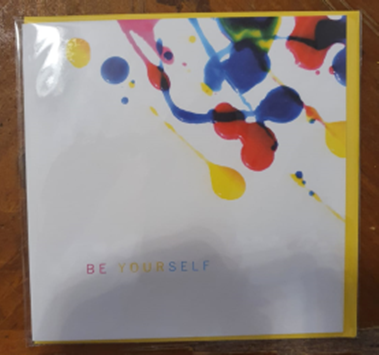 LR03 - Be Awesome - Greeting Card WB