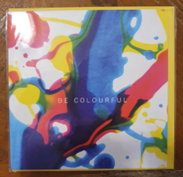 LR05 - Be Colourful - Greeting Card WB