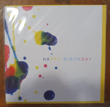 LR07 - Happy Birthday - Greeting Card WB