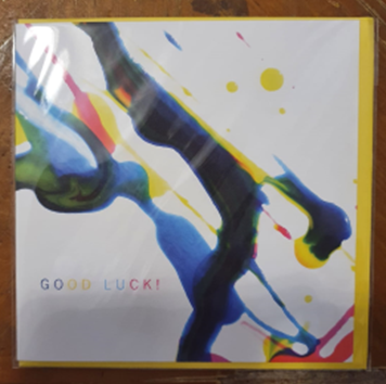 LR08 - Good Luck! - Greeting Card WB