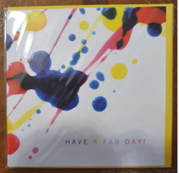 LR06 - Have A Fab Day! Greeting Card WB