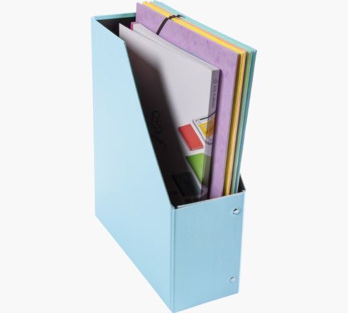 Magazine file S100mm Aquarel Pastel blue