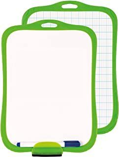 Whiteboard dble-side Pen & Eraser Green