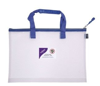 EVA Project Mesh Zippa Bag A4++ HC Blue