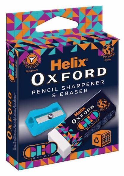 OXFORD GEO ERASER AND PENCIL SHARPENER