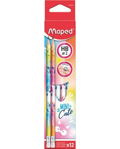 MINI CUTE HB ERA PENCILS X12