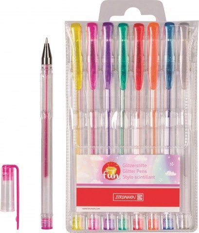 Glitter Pen 8pces Set