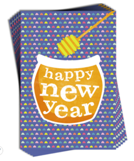 Jewish New Year Cards 6 pack 28