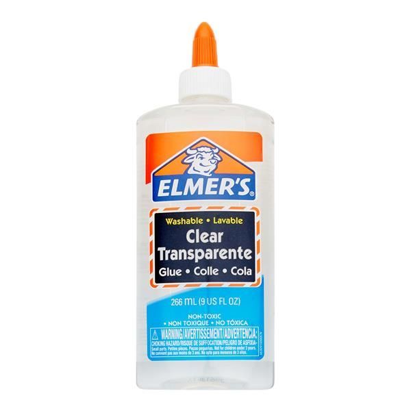 Elmers 266ml Bottle Washable Clear glue