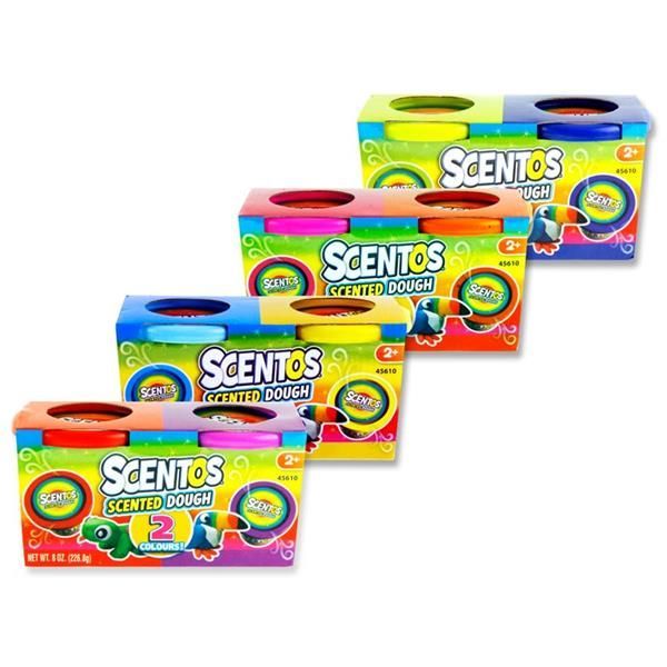 Scentos 2x4oz Tubs Scented Dough
