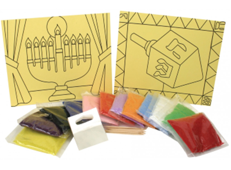 CHANUKAH SAND ART S482