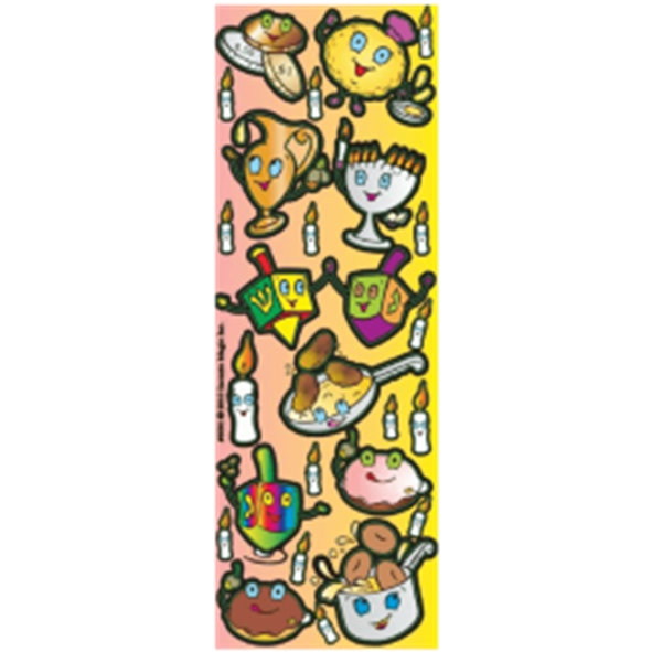 CHANUKAH STICKERS 6 SHEETS 6041