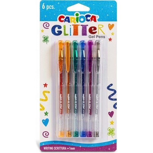 GLITTER PEN X6 CARIOCA