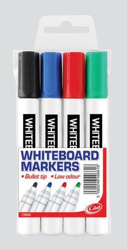 WHITEBOARD MARKERS BULLET X4