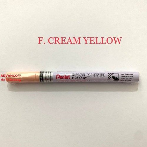 PAINT MARKER CREAM YELLOW MSP10-WG