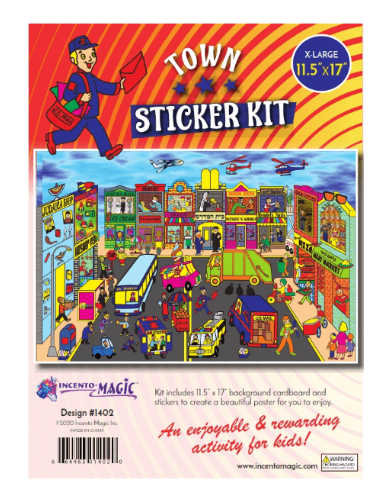 1402 Town Sticker Kit