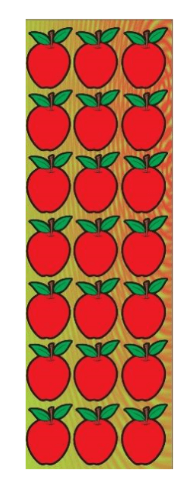 8056 Apple Die-cut Stickers