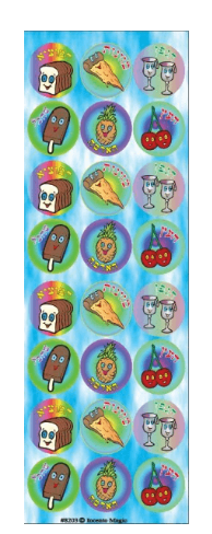 8203 Brachos Animated Circle Stickers