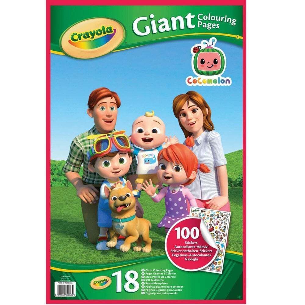 Cocomelon Giant Colouring Pages