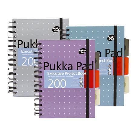 A5 Pukka Metallic Project Book
