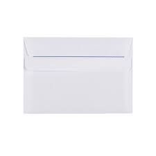 C6 WHITE ENVLOPES SELF SEAL PUKKA
