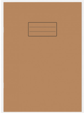 Kraft Exercise Notebook A4 8MM R+M