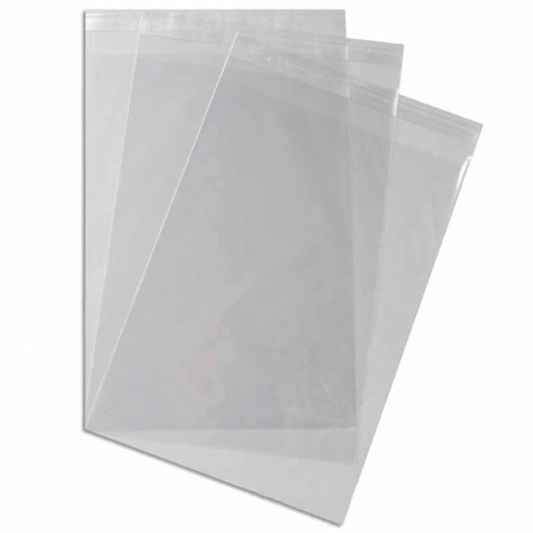 Plain Celophane Bags 25pk - 5x18cm
