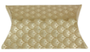 00723 Brown Gift Pillow Box 10x11x3cm