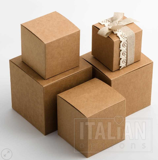 Rustic Kraft – Cube 70x70x70mm