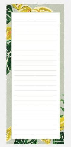 SHOPPING LIST – ANEMONES A