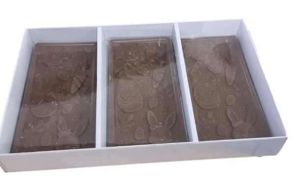24015530 White Slab Box with 3 Insert &