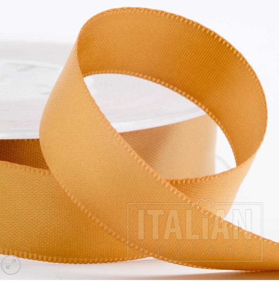 Gold satin ribbon 3mm x 50m