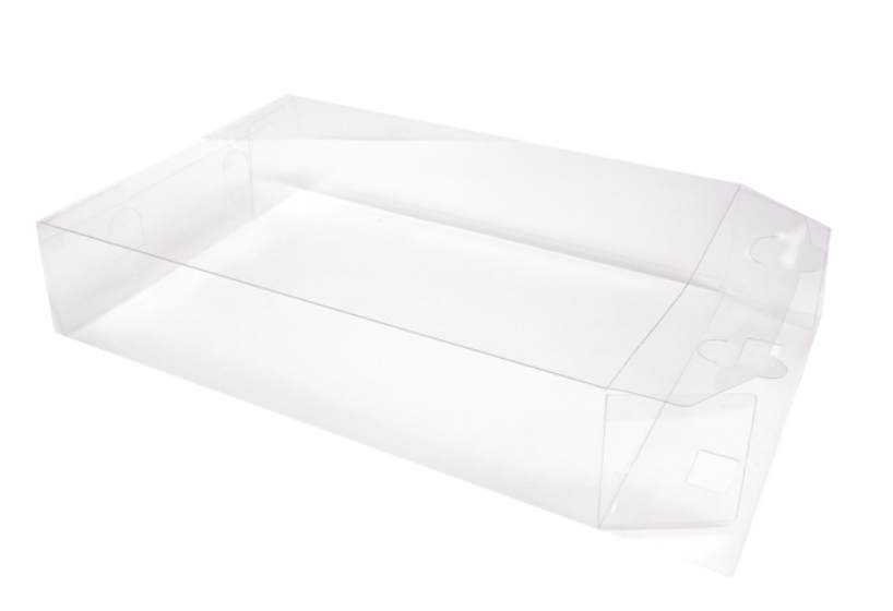 CLEAR ACETATE BOXES 20X15X5CM