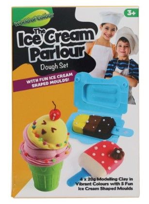 4x20g The Ice Cream Parlour Dough Set