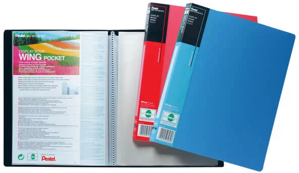 DISPLAY BOOK WING 20 BLK