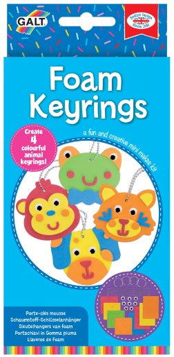 Mini makes - Foam keyrings